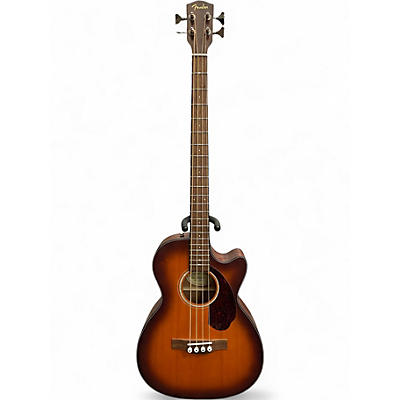 Used Fender CB-60SCE 3 Color Sunburst Acoustic Bass Guitar