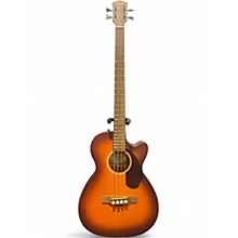 Used Fender CB-60SCE Aged Cognac Burst Acoustic Bass Guitar