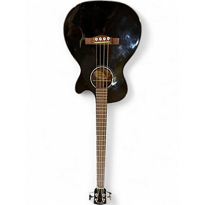 Used Fender CB-60SCE BLACK Acoustic Bass Guitar