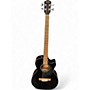Used Fender CB-60SCE Black Acoustic Bass Guitar Black