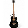 Used Fender CB 60SCE Black Acoustic Bass Guitar Black