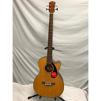 Fender Used Fender CB-60SCE Natural Acoustic Bass Guitar