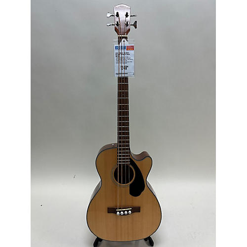 Fender Used Fender CB-60SCE Natural Acoustic Bass Guitar Natural