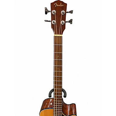 Used Fender CB-60SCE  Natural Acoustic Bass Guitar