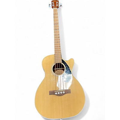Used Fender CB-60SCE Natural Acoustic Bass Guitar