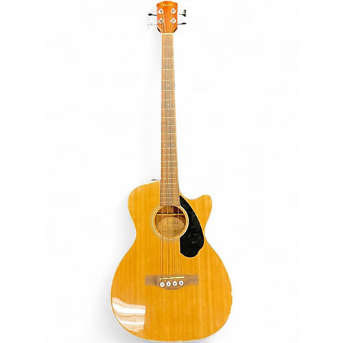 Used Fender CB-60SCE Natural Acoustic Bass Guitar Natural