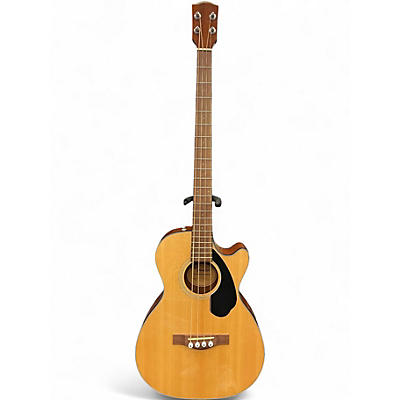 Used Fender CB-60SCE Natural Acoustic Bass Guitar