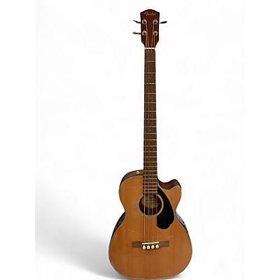 Used Fender CB-60SCE Natural Acoustic Bass Guitar