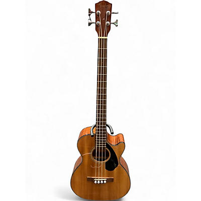 Used Fender CB-60SCE Natural Acoustic Bass Guitar