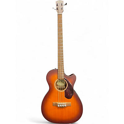Used Fender CB-60SCE Sunburst Acoustic Bass Guitar