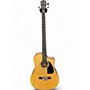 Used Fender CB100CE Natural Acoustic Bass Guitar Natural