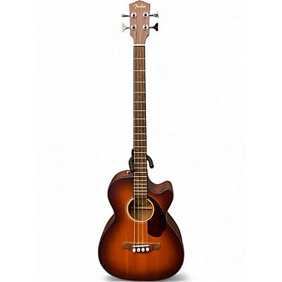Used Fender CB60SCE AGED COGNAC BURST Acoustic Bass Guitar