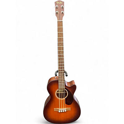 Used Fender CB60SCE AGED COGNAC BURST Acoustic Bass Guitar