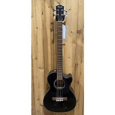 Fender Used Fender CB60SCE Black Acoustic Bass Guitar