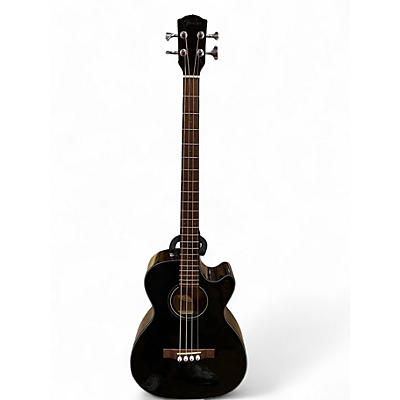 Used Fender CB60SCE Black Acoustic Bass Guitar