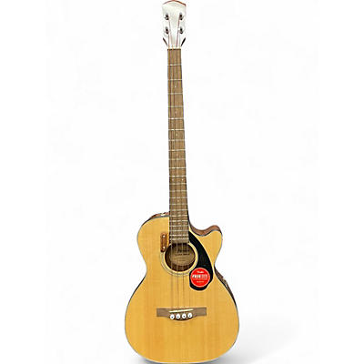 Used Fender CB60SCE Natural Acoustic Bass Guitar