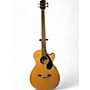 Used Fender CB60SCE Natural Acoustic Bass Guitar Natural