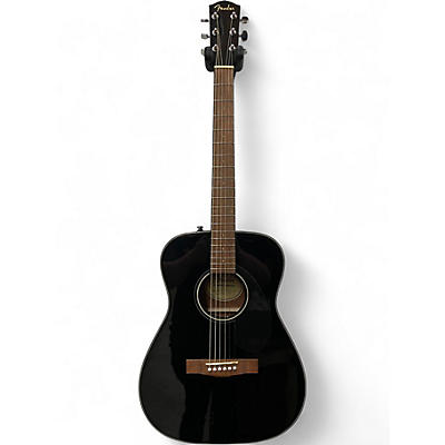 Used Fender CC60S Black Acoustic Guitar