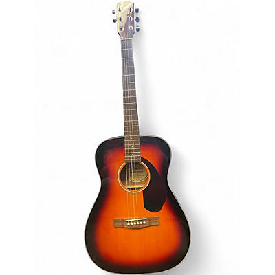 Used Fender CC60S Sunburst Acoustic Guitar