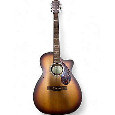 Used Fender CC60SCE AGED COGNAC BURST Acoustic Electric Guitar