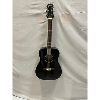 Fender Used Fender CC60SCE Black Acoustic Electric Guitar