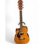 Used Fender CC60SCE LH Natural Acoustic Electric Guitar Natural