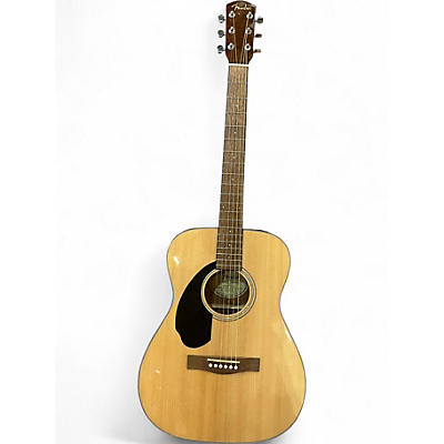 Used Fender CC60SCE Natural Acoustic Electric Guitar