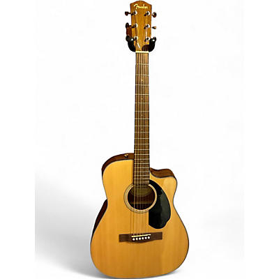 Used Fender CC60SCE Natural Acoustic Electric Guitar