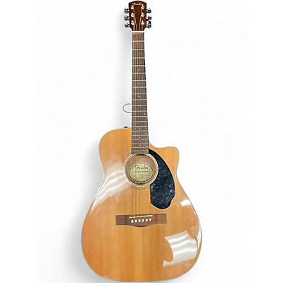 Used Fender CC60SCE Natural Acoustic Electric Guitar