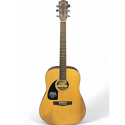 Fender Used Fender CD-100 L/H NAT Natural Acoustic Guitar