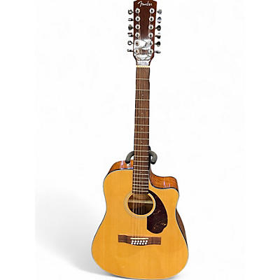 Used Fender CD-1405CE DRED12 NAT WN Natural 12 String Acoustic Electric Guitar