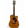 Used Fender Used Fender CD-140SCE Natural Acoustic Electric Guitar Natural