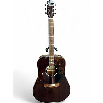 Used Fender CD-605 ALL MAH Mahogany Acoustic Guitar