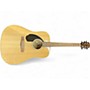 Used Fender CD-60S LH Natural Acoustic Guitar Natural