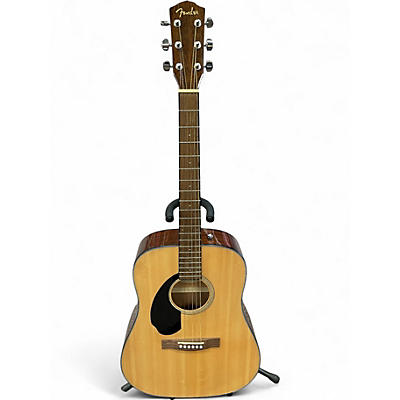 Used Fender CD-60S LH natural  Acoustic Guitar