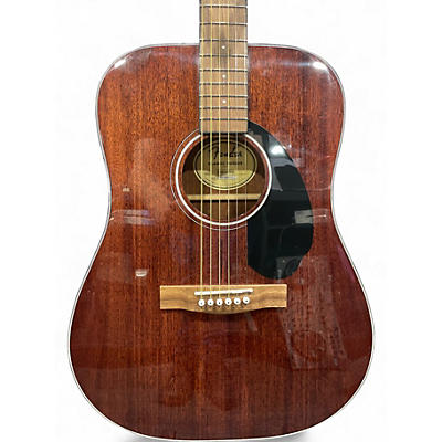 Used Fender CD-60S Mahogany Acoustic Guitar