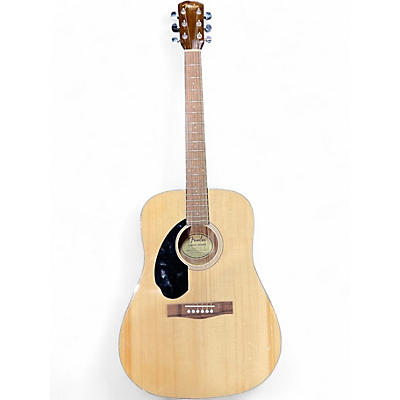 Used Fender CD-60S Natural Acoustic Guitar