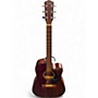 Used Fender CD-60SCE All Mahogany Natural Acoustic Electric Guitar Natural