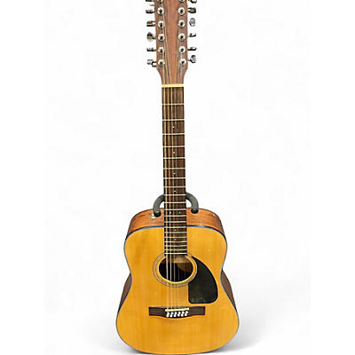 Used Fender CD100-12 Natural 12 String Acoustic Guitar