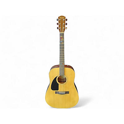 Fender Used Fender CD100 Left Handed Natural Acoustic Guitar