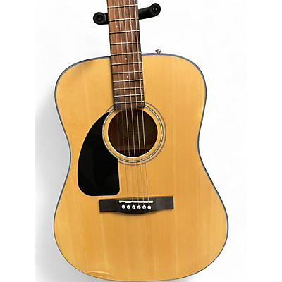 Fender Used Fender CD100 Left Handed Natural Acoustic Guitar