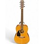 Used Fender CD100 Left Handed Natural Acoustic Guitar Natural