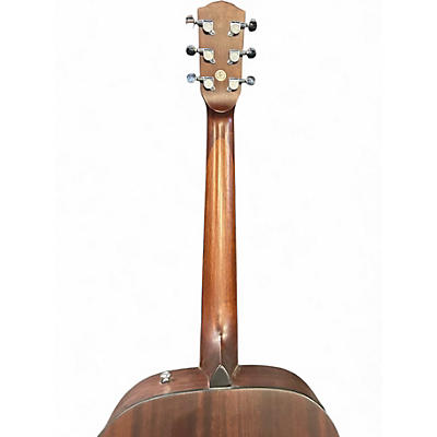 Used Fender CD100 Left Handed Natural Acoustic Guitar