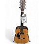 Used Fender CD100 Left Handed Natural Acoustic Guitar Natural