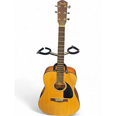 Used Fender CD100 Natural Acoustic Guitar