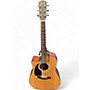 Used Fender CD100CE LEFT HANDED Natural Acoustic Electric Guitar Natural