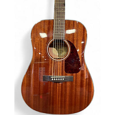 Used Fender CD140S Dreadnought Natural Acoustic Guitar