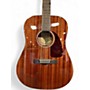 Used Fender CD140S Dreadnought Natural Acoustic Guitar Natural