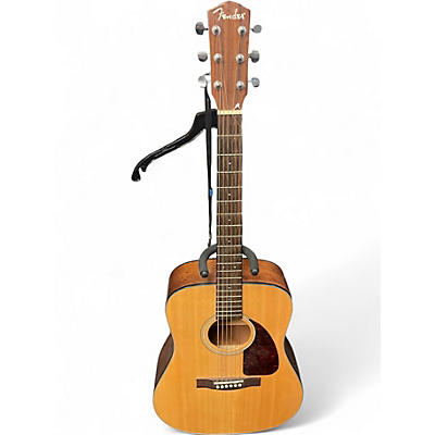 Used Fender CD140S Dreadnought Natural Acoustic Guitar