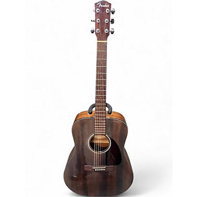 Used Fender CD140S Dreadnought Natural Acoustic Guitar